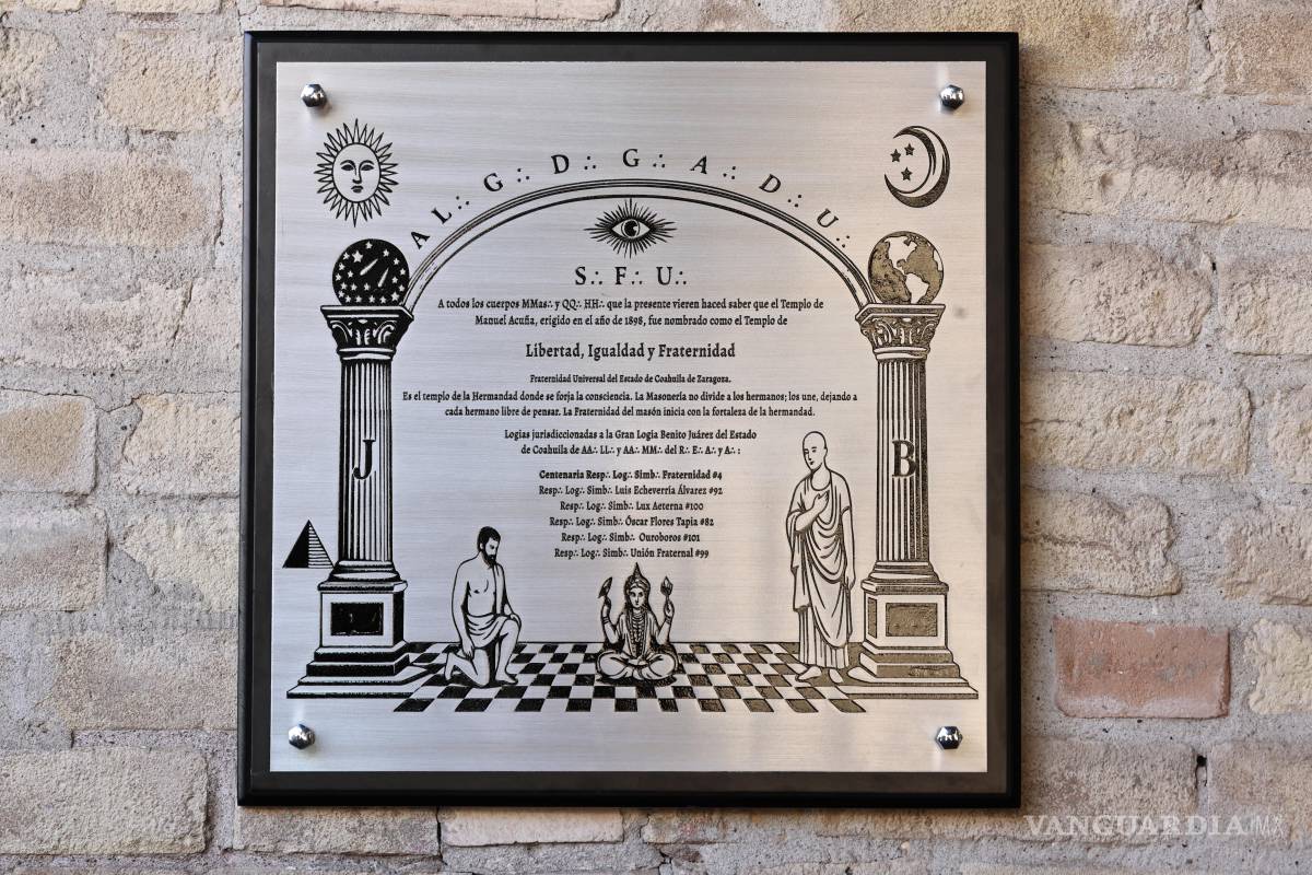 $!Con la placa conmemorativa se otorga certeza jurídica y reconocimiento oficial al histórico inmueble masónico.
