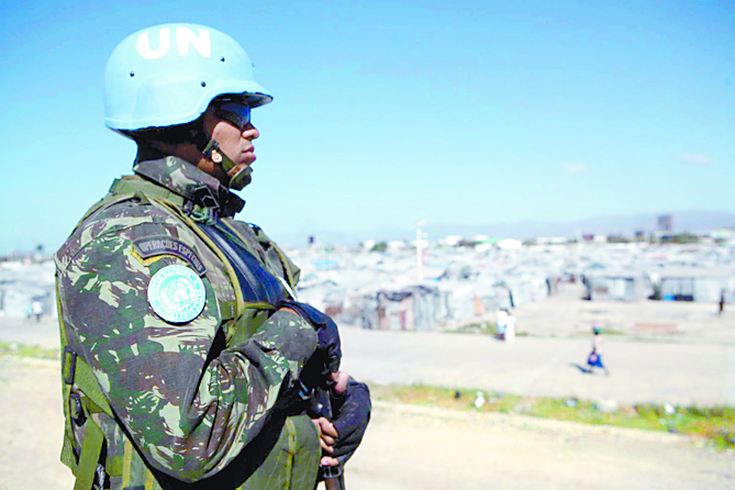Instalarán centro para cascos azules