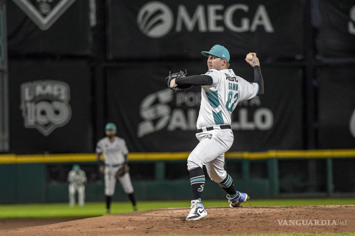 $!Cameron Gann trabajó cinco entradas y un tercio, permitiendo solo una carrera ante la ofensiva de Caliente.
