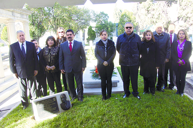 Realiza PRI homenaje luctuoso al exgobernador de Coahuila Eulalio Gutiérrez