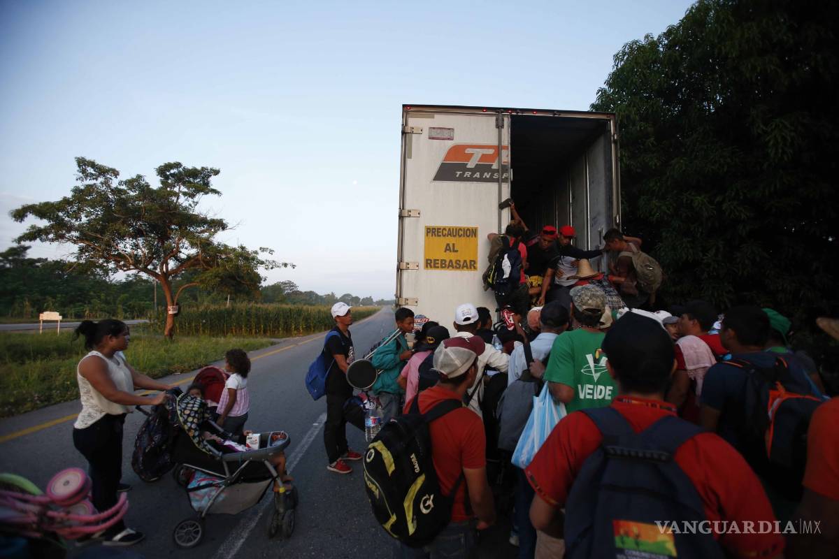 Caravana migrante condiciona plan de Peña Nieto