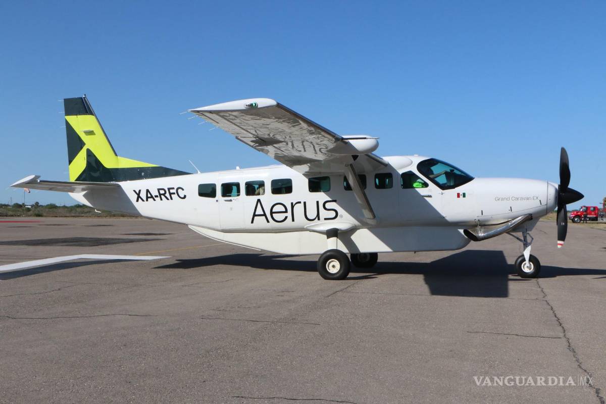 Anuncia Aerus incremento de viajes frecuentes entre Piedras Negras y Monterrey