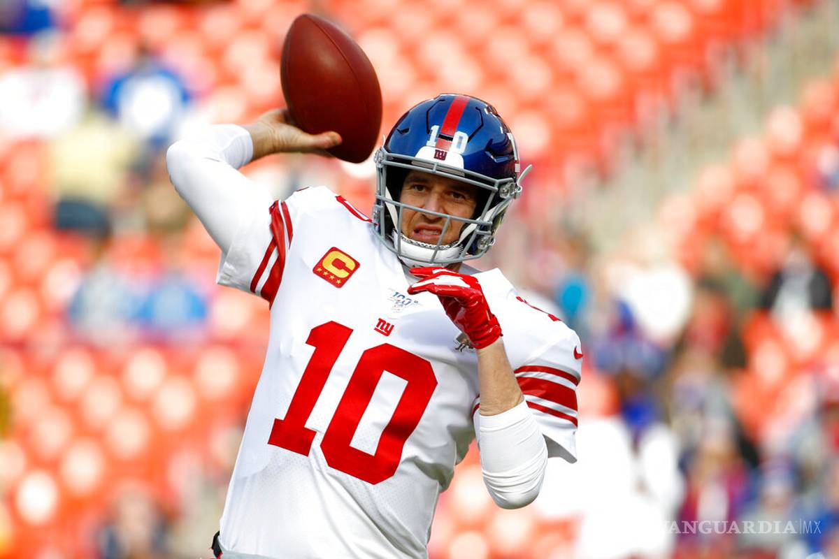 Eli Manning anuncia su retiro de la NFL