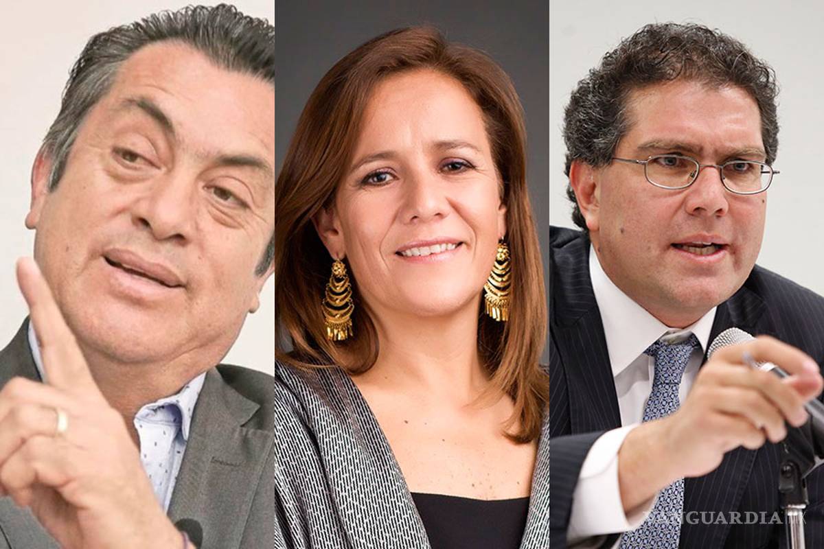 Margarita Zavala, ‘El Bronco’ y Ríos Piter, eventuales candidatos independientes