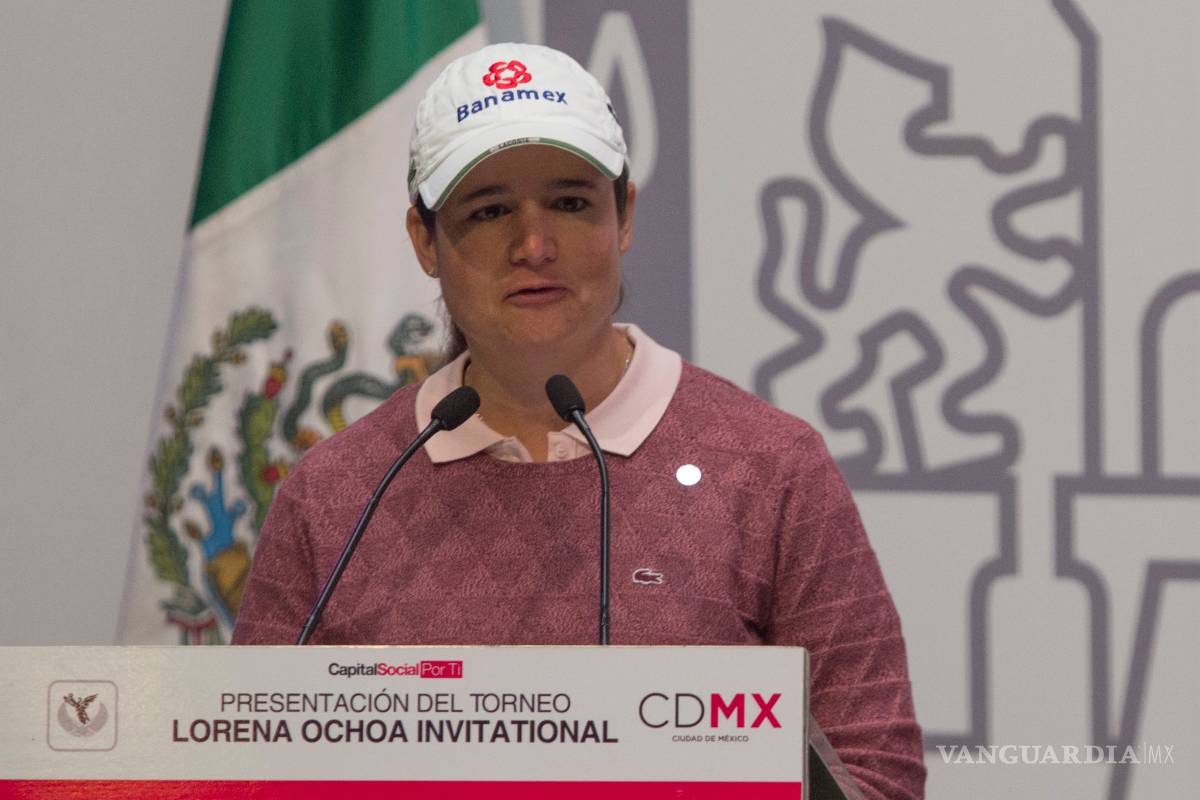 Pide Lorena Ochoa apoyo para golfistas mexicanas rumbo a Juegos de Río