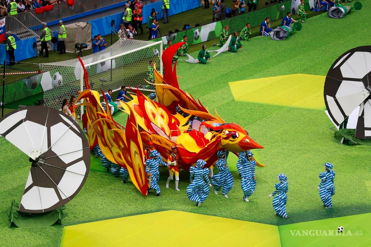 $!La inaugración de Rusia 2018 en imágenes