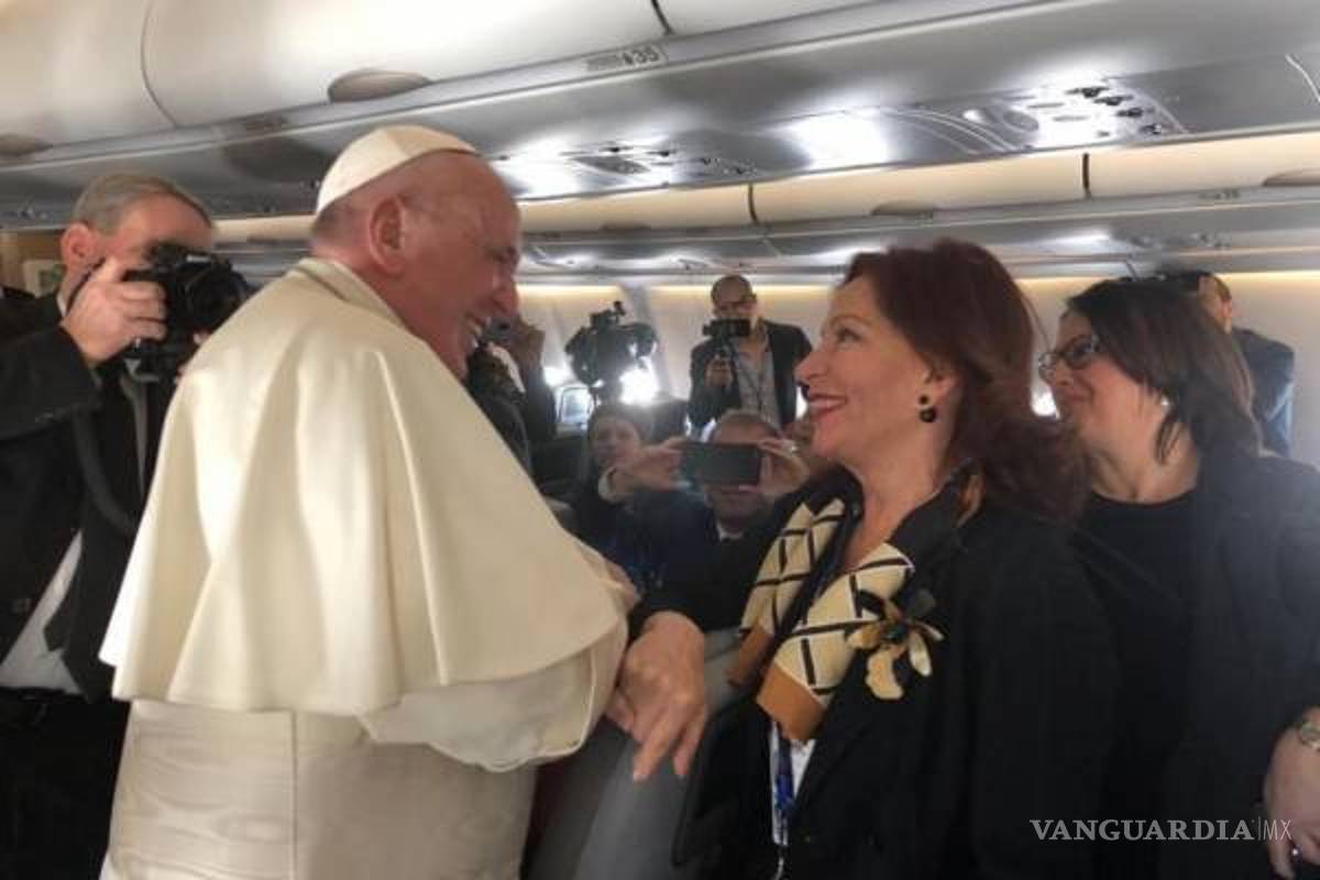 Por crisis en Televisa, Valentina Alazraki no pudo viajar con el Papa Francisco