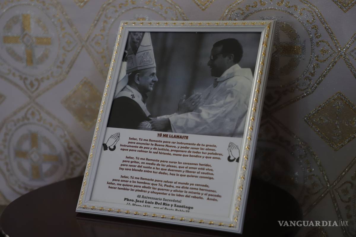 Recuerdan a José Luis del Río y Santiago, sacerdote exorcista de la Diócesis de Saltillo