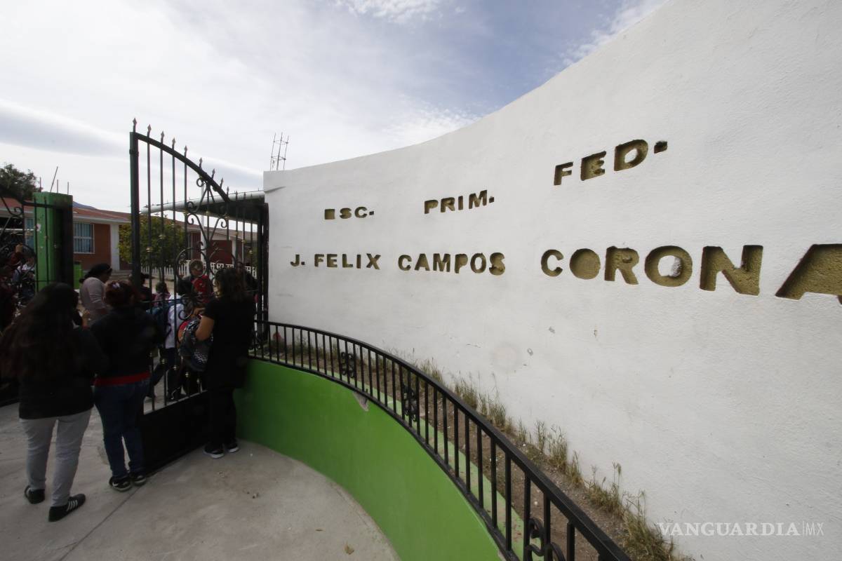 Causa influenza psicosis en escuela primaria de Saltillo, deben asistir a clases con cubrebocas