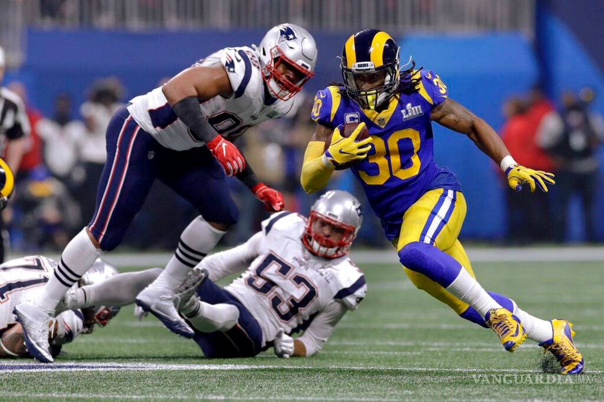 La razón por la que los Rams no utilizaron mucho a Todd Gurley en el Super Bowl