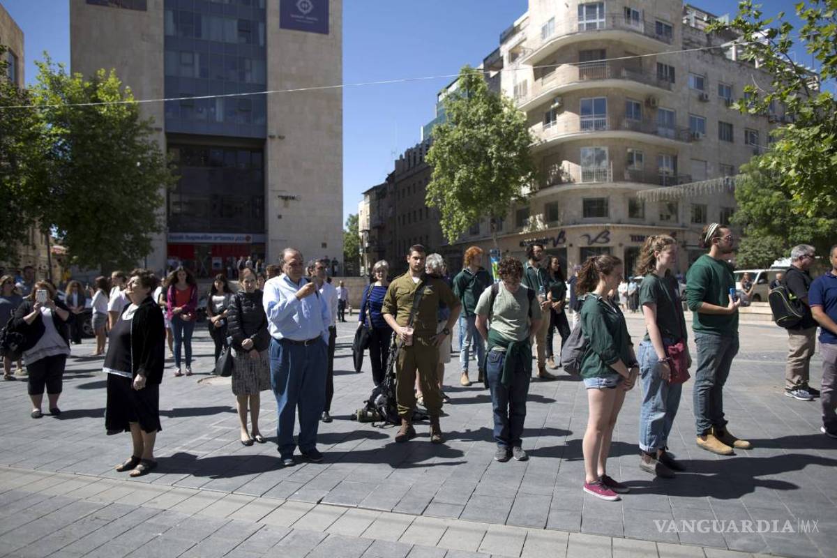 Sirenas antiaéreas recuerdan el Holocausto en Israel