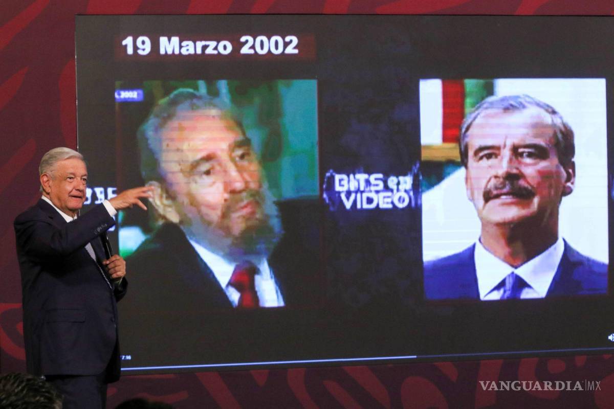 $!CIUDAD DE MÉXICO, 17ABRIL2023.- Andrés Manuel López Obrador, Presidente de México, durante la mañanera FOTO: MOISÉS PABLO