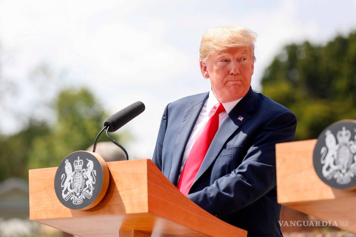 $!Trump aconseja a Theresa May que demande a la Unión Europea en lugar de negociar Brexit