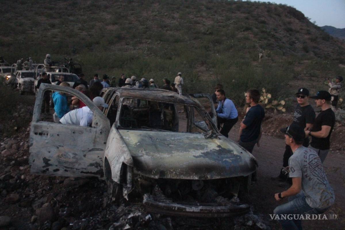 $!Dolorosas imágenes de la masacre de la familia LeBarón