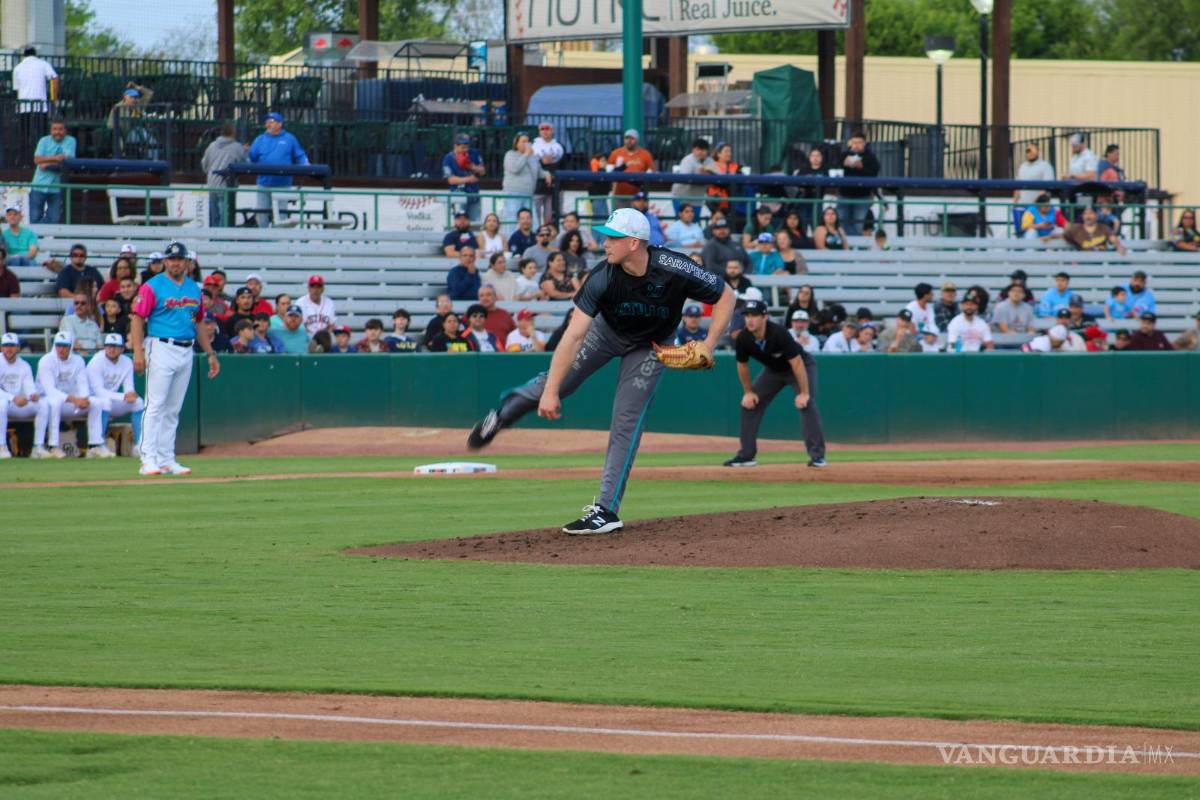 $!Los lanzadores fueron precisos con la casaca saltillense, pero no pudieron más.