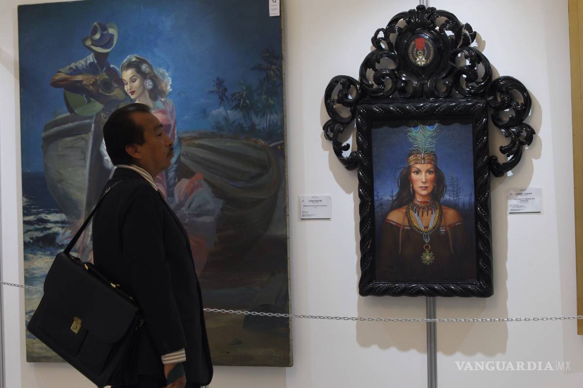 Pagan cinco millones de pesos por un retrato de María Félix