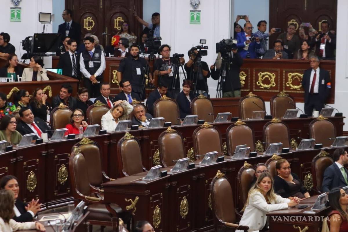 Diputados del PAN abandonan el informe de Clara Brugada tras mención al Cártel Inmobiliario