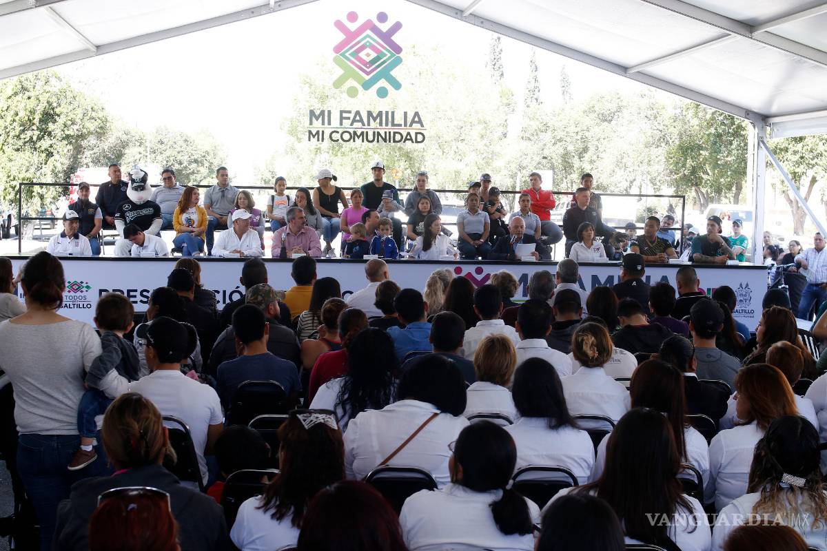 Impulsa Municipio de Saltillo la unión familiar