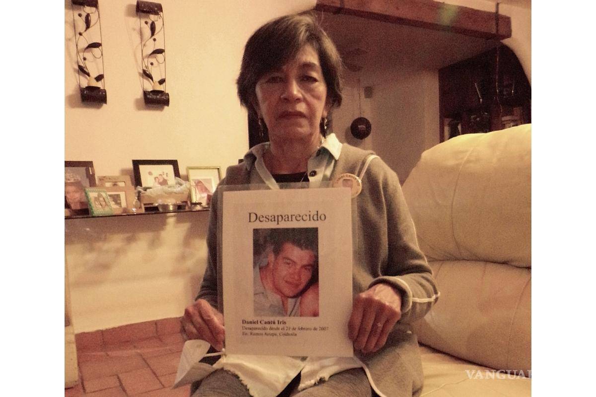 $!Diana Iris García, de FUNDEC-FUNDEM, busca a su hijo Daniel Cantú, desaparecido desde hace 15 años.