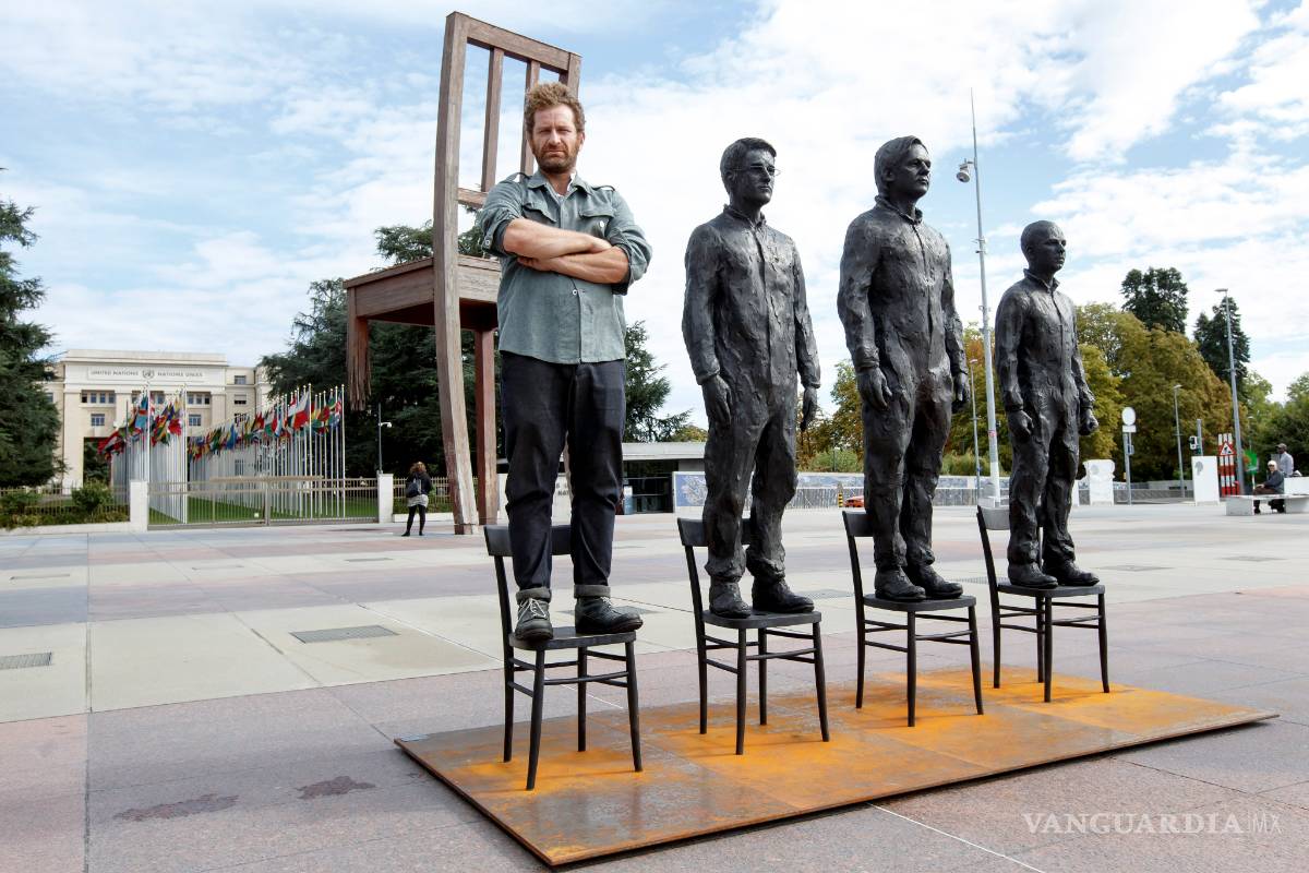 Inmortalizan a Assange, Snowden y Manning en el Centro Pompidou