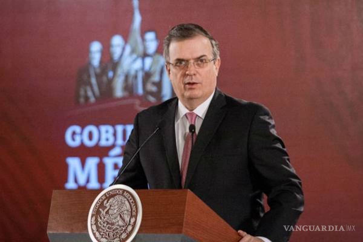 Marcelo Ebrard dice 'Es una excelente noticia' respecto a la aprobación del T-MEC