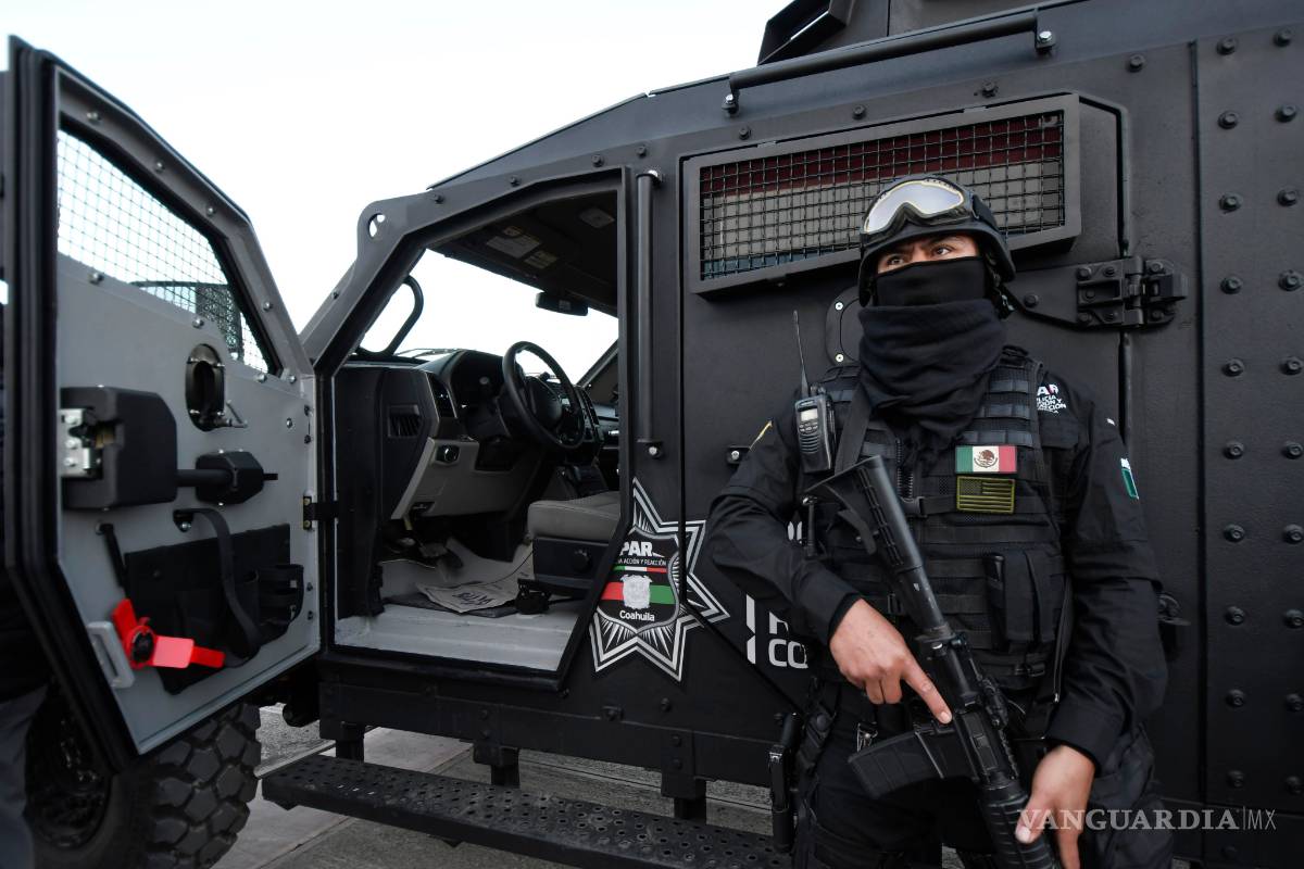 $!Entrega Miguel Riquelme 10 unidades tácticas a las fuerzas de seguridad en Coahuila