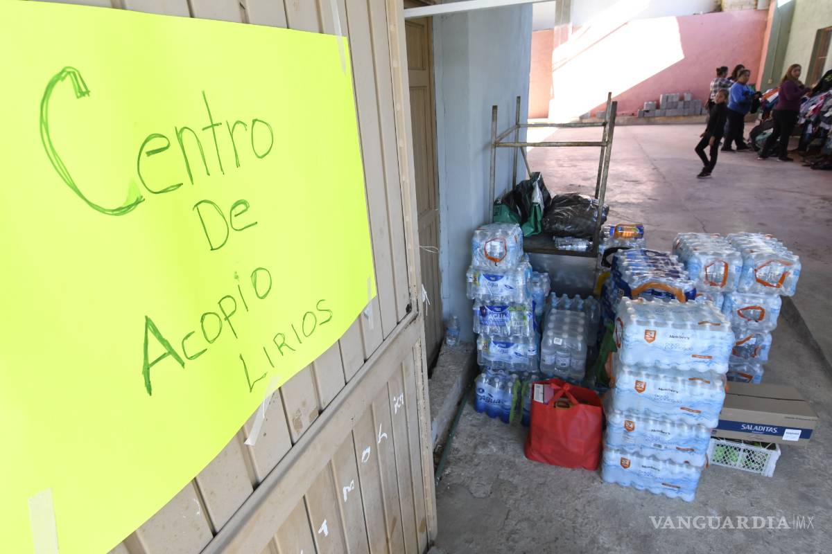 Muestran saltillenses solidaridad con los brigadistas