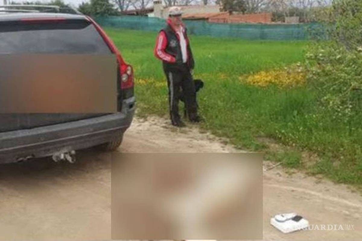 Familia violó cuarentena y arrastró a un perro con su auto hasta matarlo