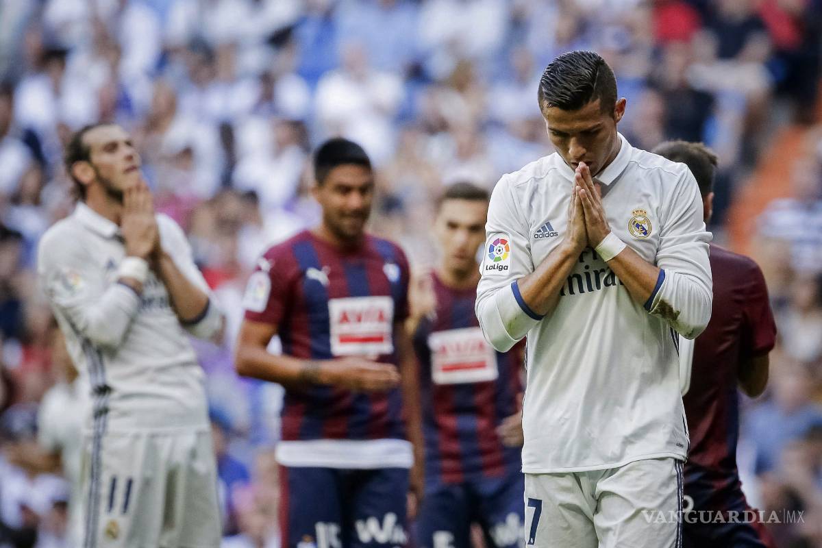 Eibar saca un punto histórico del Bernabéu