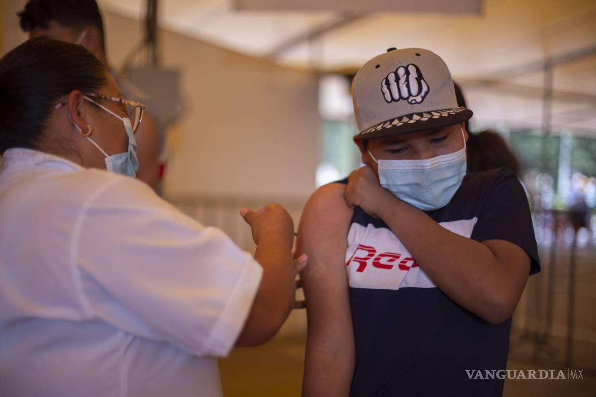 Se abre en Coahuila registro para vacunación de menores de 12 a 14 años