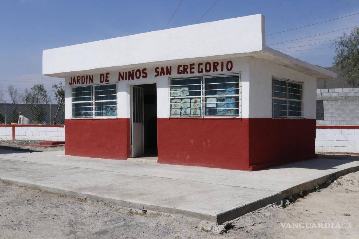 $!El jardín de niños San Gregorio es otro plantes en Ramos Arizpe donde señalan presuntos robos de recursos que irán a infraestructura.