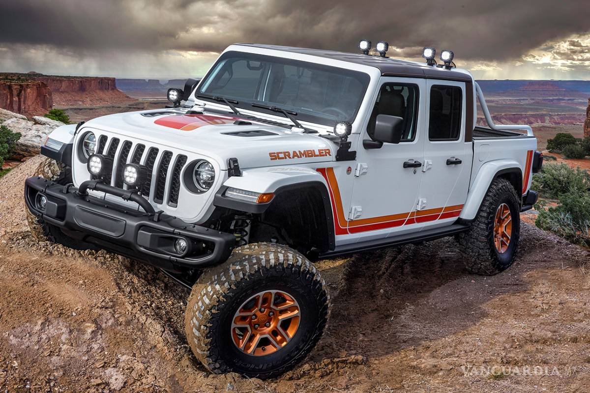 $!Jeep y Mopar crean unos Gladiator impresionantes, listos para el Moab