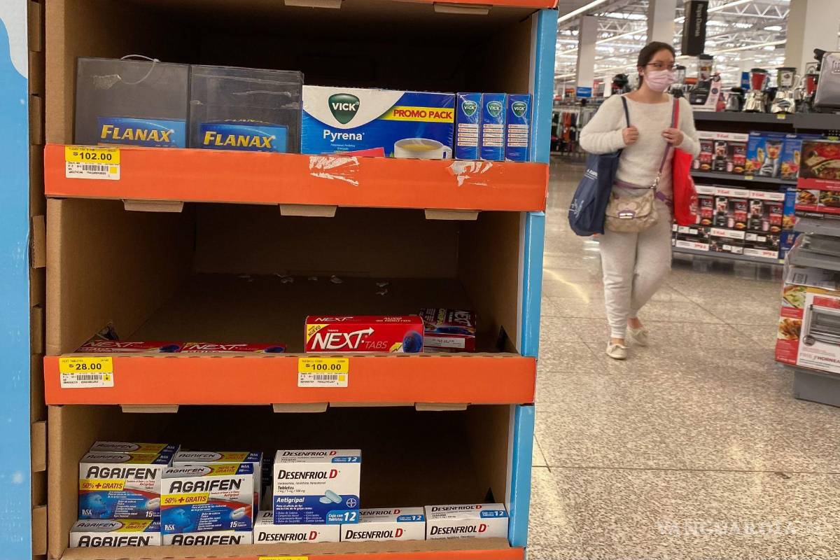 $!Según informes de la Unión Nacional de Empresarios de Farmacias (Unefarm), ya comienzan a registrarse quejas por desabasto de medicamentos antigripales.