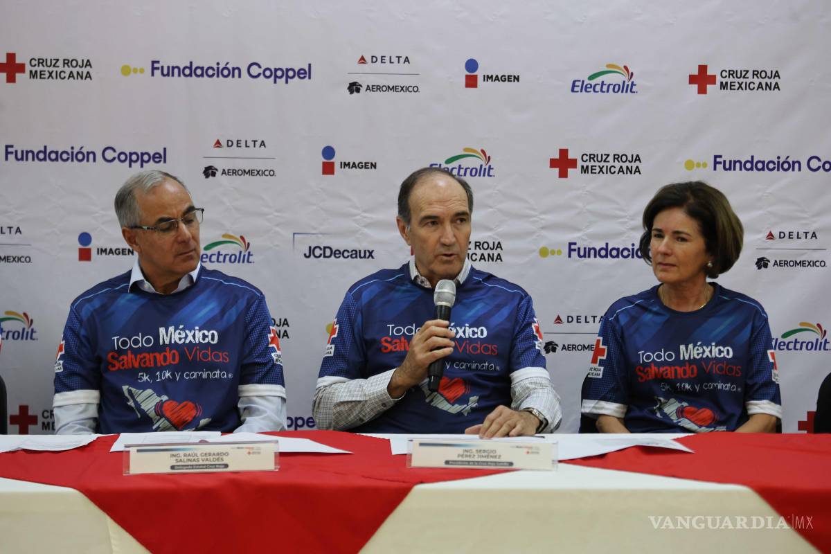 $!Autoridades de la Cruz Roja presentaron la séptima edición del evento, que se llevará a cabo de manera simultánea en los 32 estados del país.