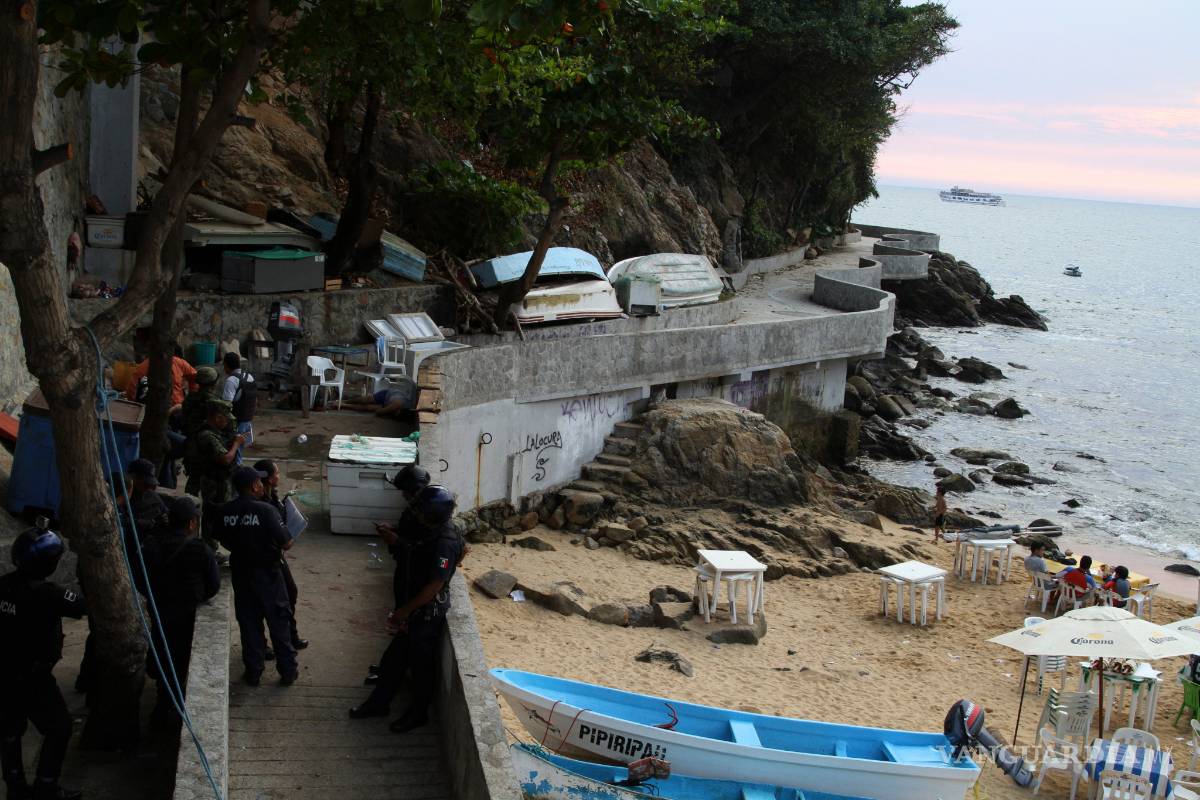 Crimen extorsiona a lancheros de Acapulco; van 5 muertos en pleno día