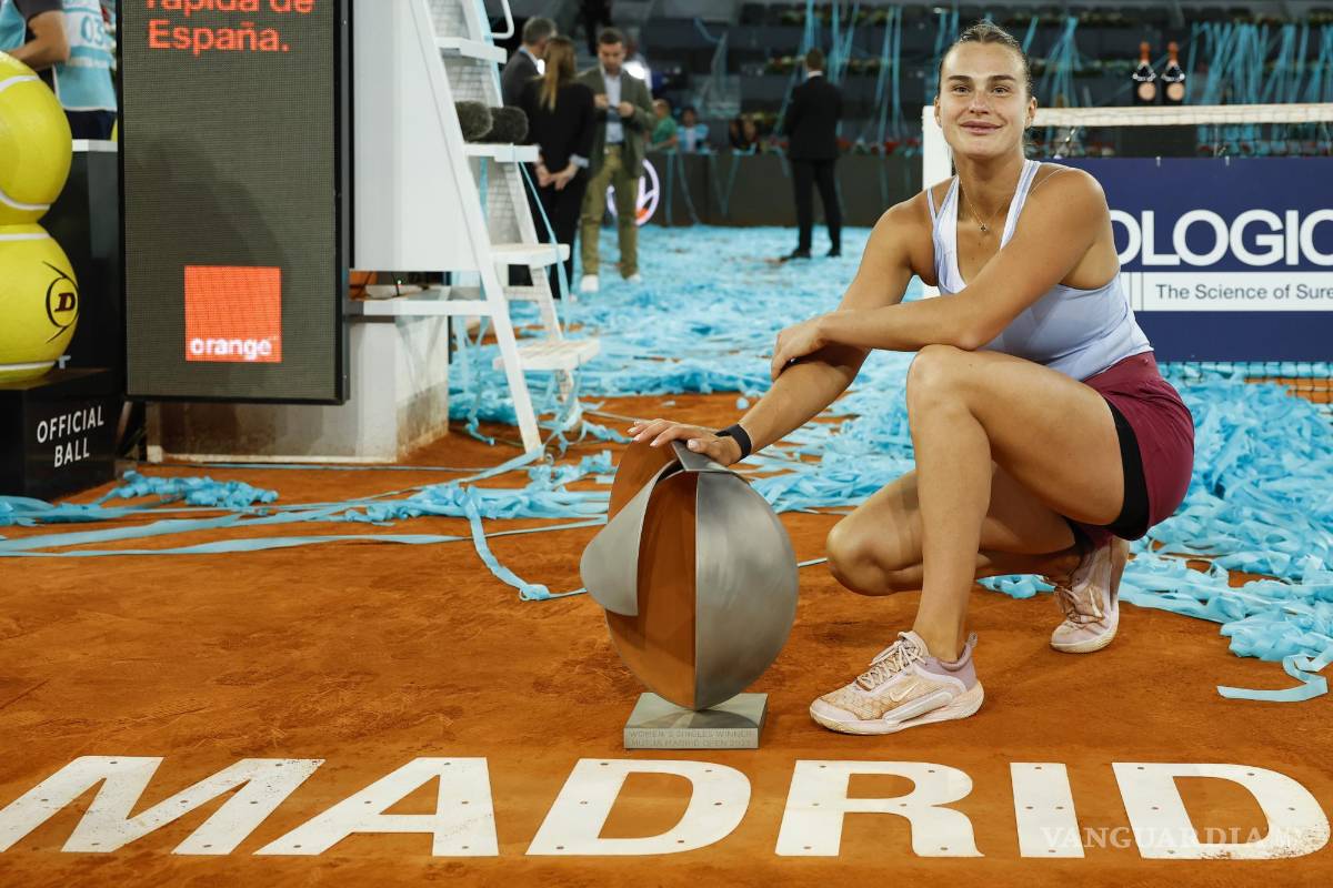 $!La tenista bielorrusa busca alcanzar el ránking número uno de la WTA.