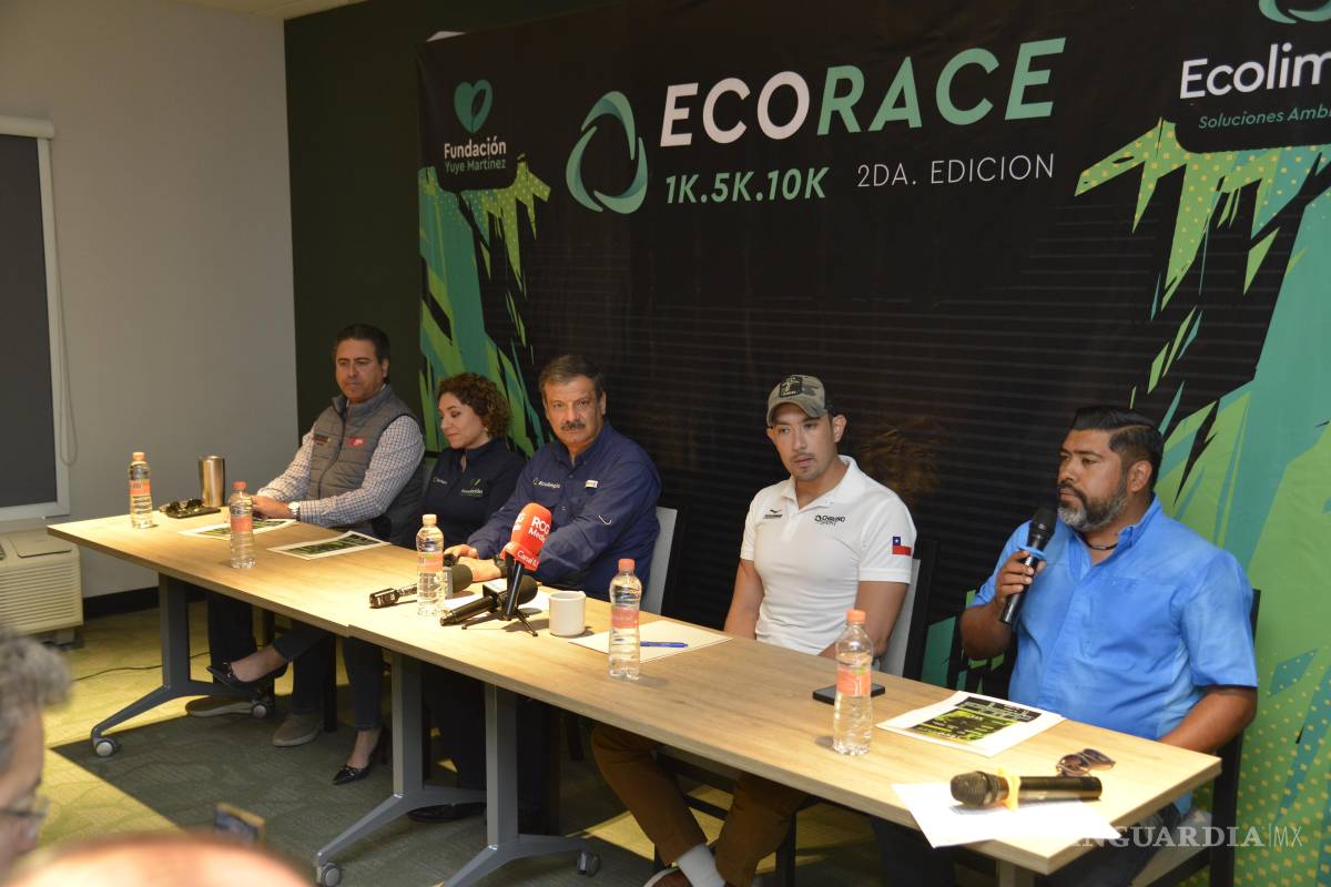$!Los organizadores de Grupo Ecolimpio y ChronoSport presentaron la segunda edición de la carrera, destacando su enfoque familiar y benéfico.