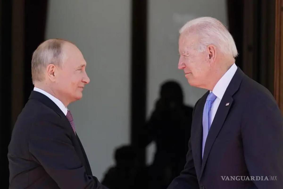 $!Vladímir Putin y Joe Biden se reunieron solo una vez mientras ocupaban la presidencia, en Ginebra en junio de 2021.