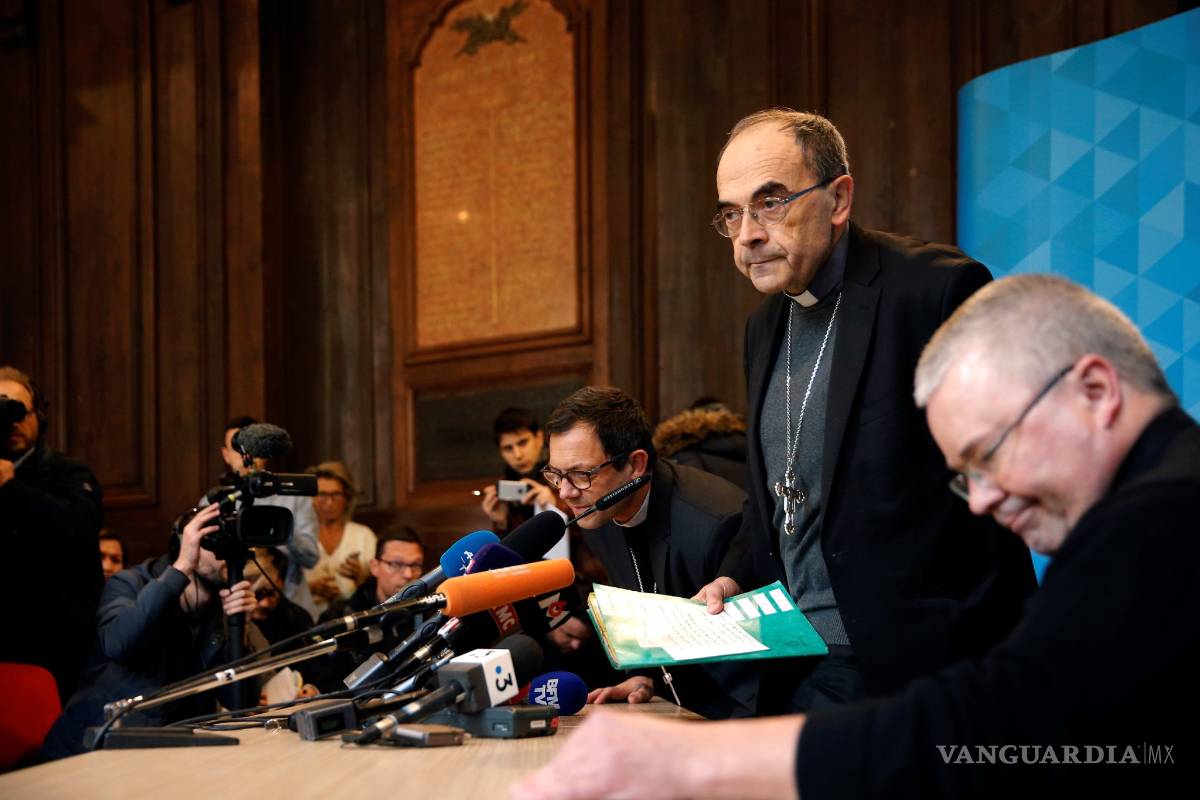 $!Dimite el cardenal francés Philippe Barbarin tras ser condenado por encubrir a cura pederasta