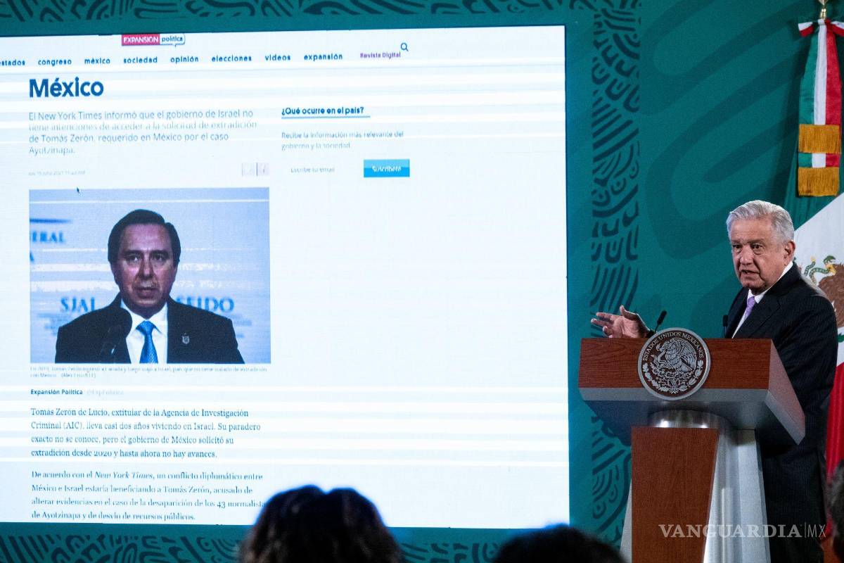 “Él sabe bien qué pasó en Ayotzinapa” afirma AMLO sobre Tomás Zerón