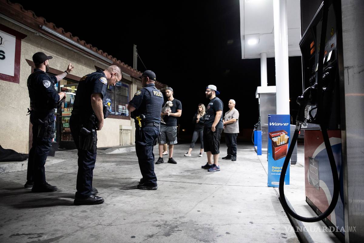 $!California es sacudida por un terremoto de magnitud 7.1 (fotogalería)