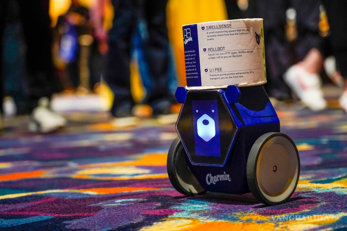 $!P&amp;G presenta en CES 2020 un robot que te trae papel higiénico cuando más lo necesitas