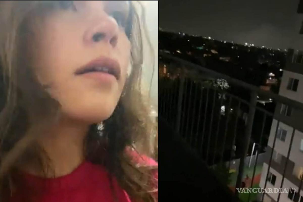 ‘Si voy a morir, voy a morir feliz’... En lugar de huir del sismo, una chica decidió hacer esto...