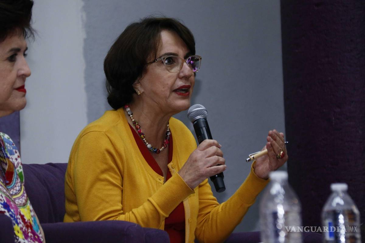 $!Patricia Mercado compartió sus experiencias y reflexiones sobre los avances y desafíos de la participación política de las mujeres en México durante el conversatorio “A 72 años del voto de la mujer: ¡Aquí estamos!”.