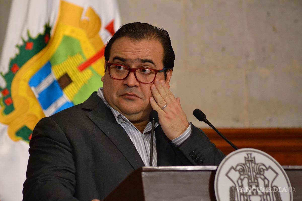 $!Giran orden de aprehensión a Javier Duarte; ya huyó
