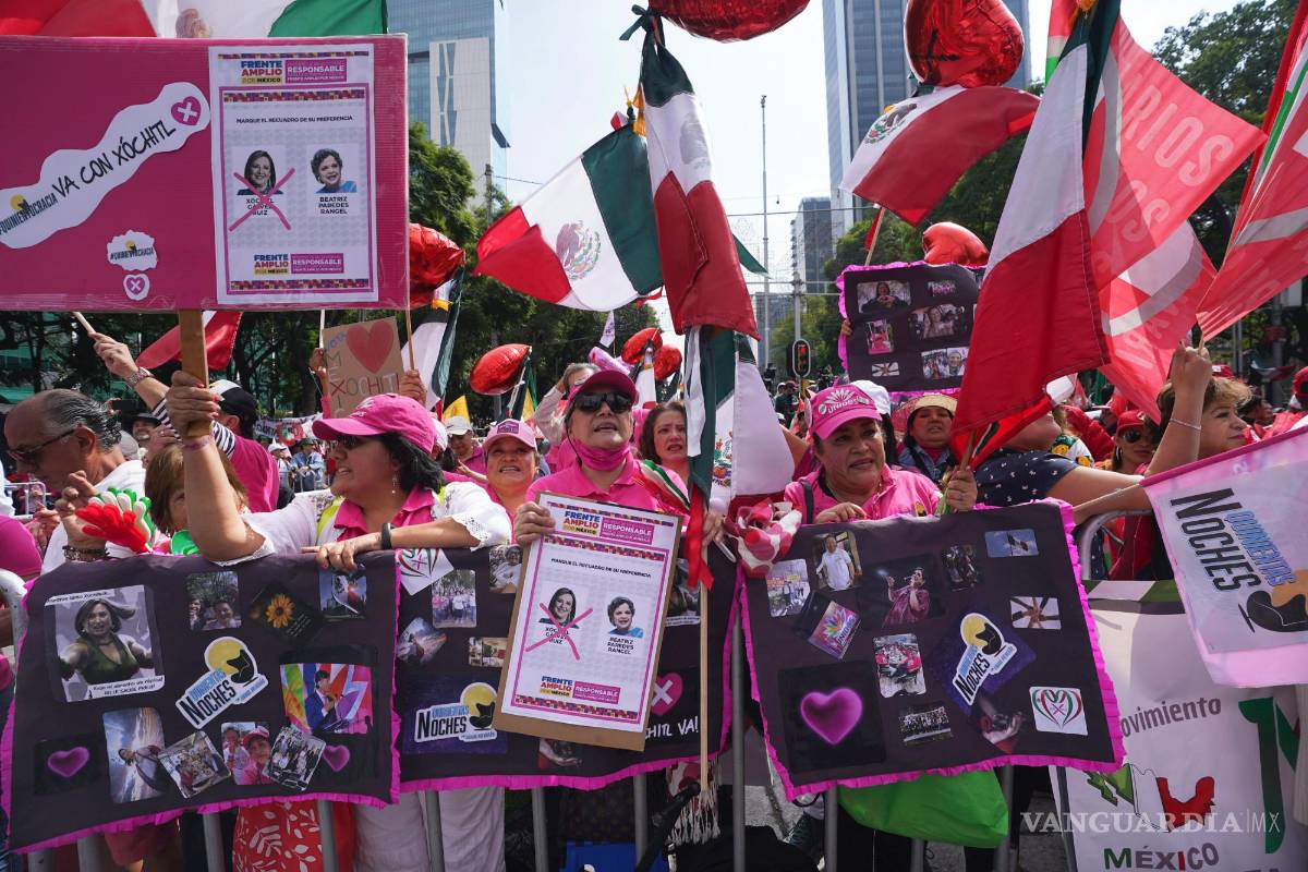 $!En la disputa presidencial, tlos mexicanos endrán que elegir entre tres candidatos, con dos mujeres a la cabeza de las encuestas.