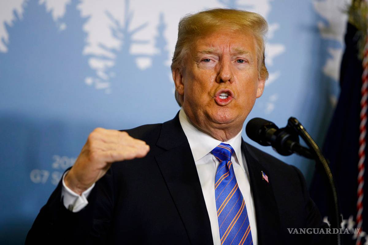 Trump deja cumbre del G7 y justifica guerra comercial