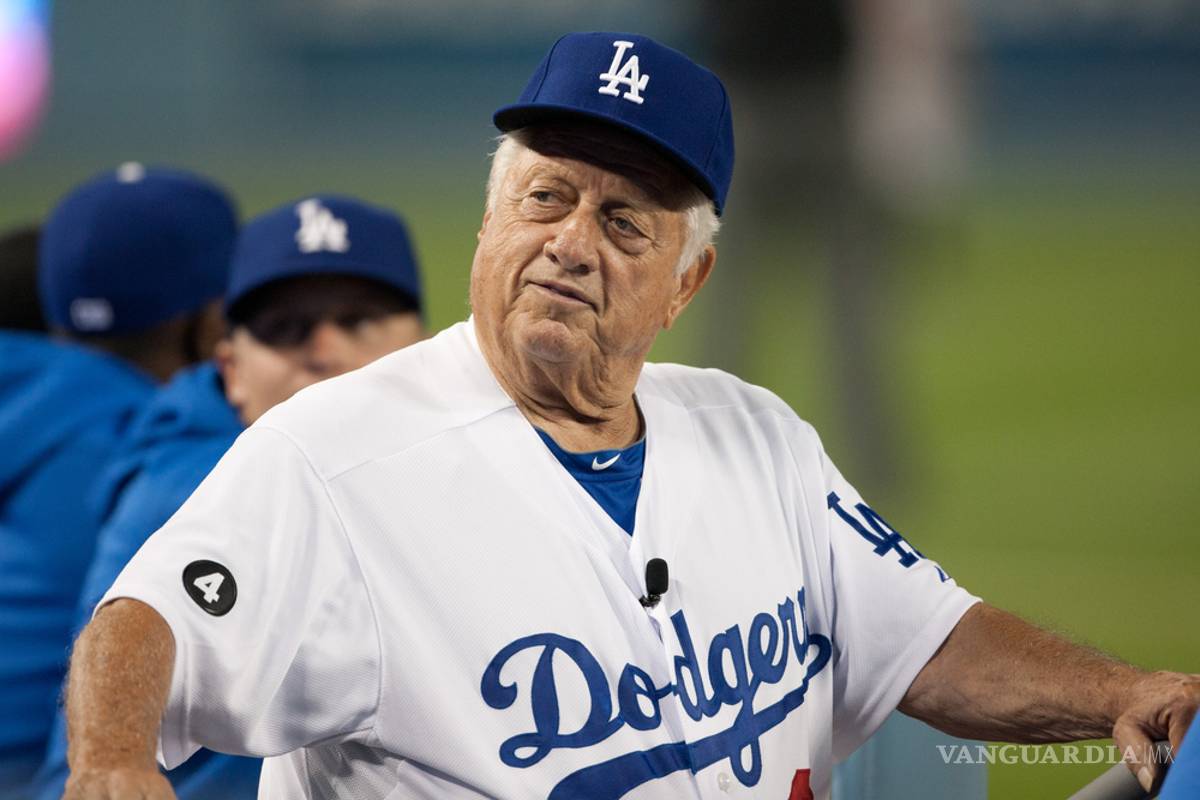 Hospitalizan a Tom Lasorda, exmanager de los Dodgers