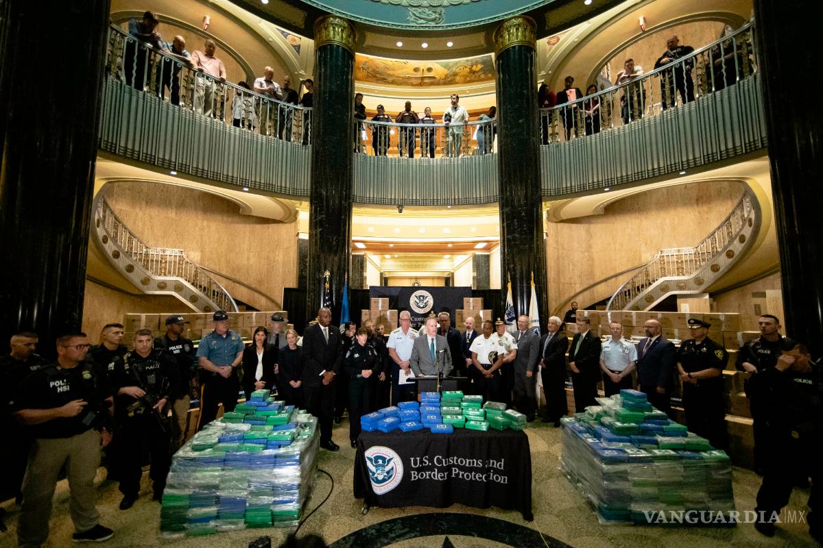 $!En Filadelfia logran el decomiso más grande de cocaína en la historia de EU