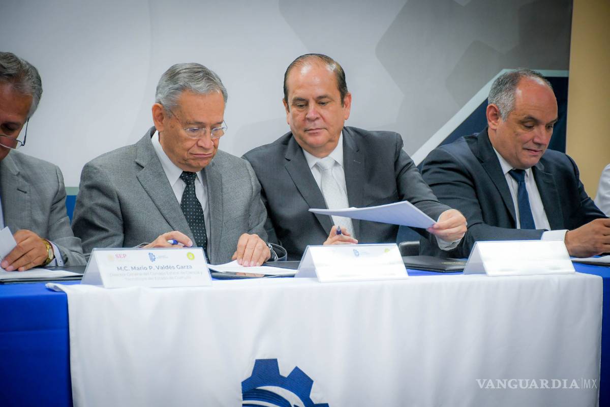 Firman en Piedras Negras convenio para desarrollar proyectos de investigación